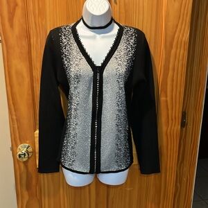 Belldini Sweater Black & Silver